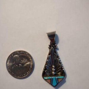 Vintage Zuni Sterling Pendant